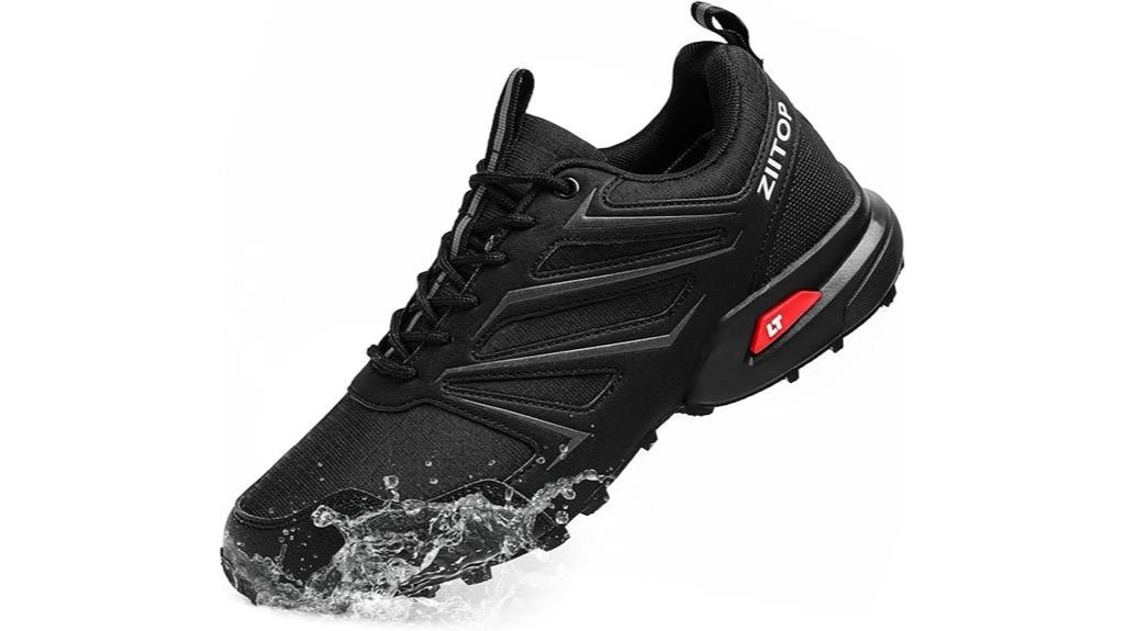 waterproof trail running sneakers