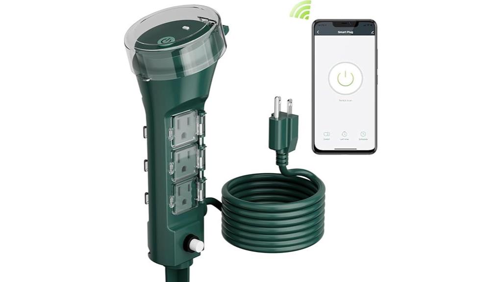waterproof wifi outdoor outlet