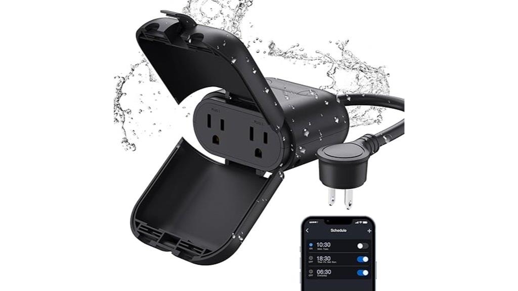 waterproof wifi outdoor plug