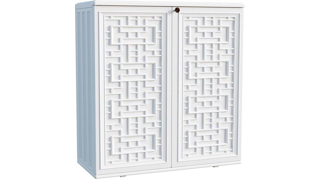 weatherproof indoor storage cabinet