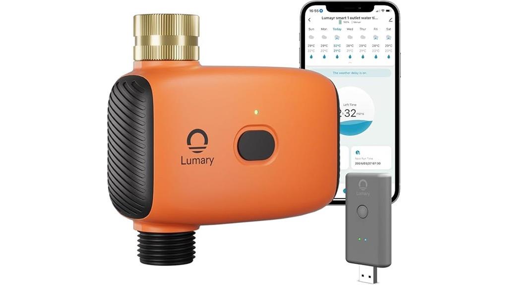 wifi enabled garden timer