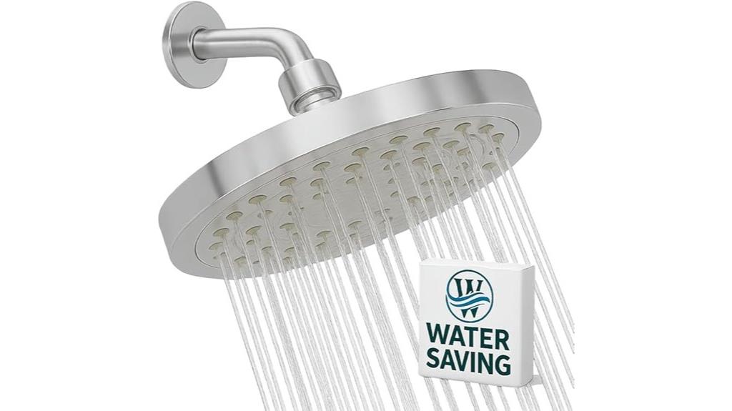 winthorpe water saving shower heads