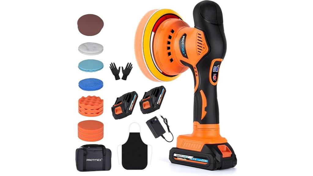 wireless car polishing kit