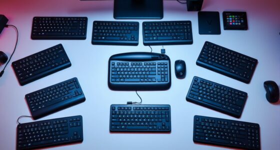 wireless ergonomic split keyboards
