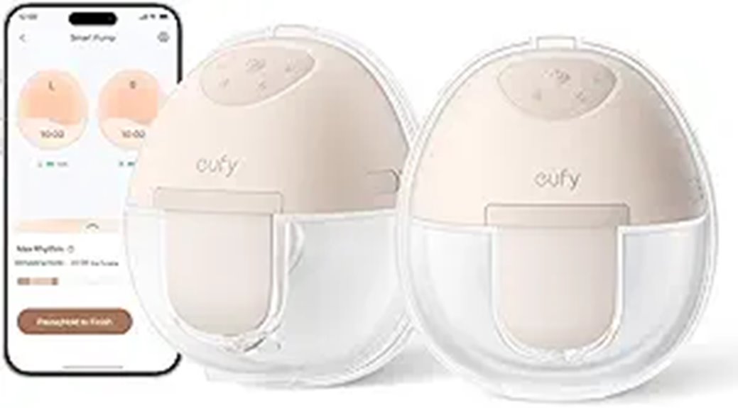 wireless hands free breast pump