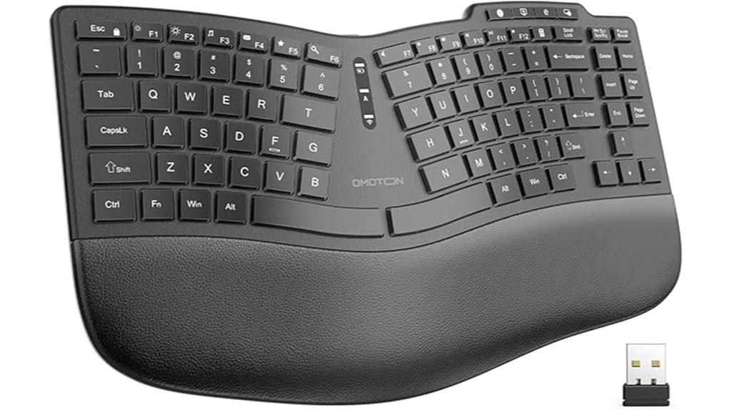 wireless split keyboard