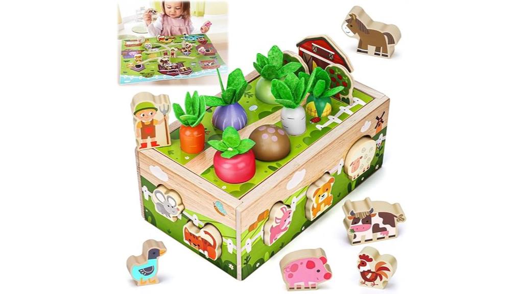 wooden montessori toddler toys