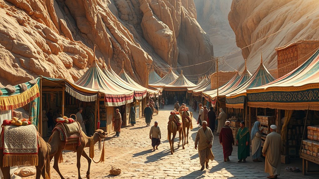 ancient trade fostering cultural exchange