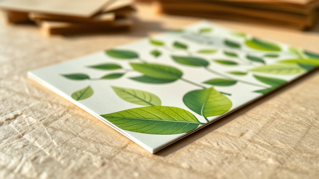 choose sustainable printing materials