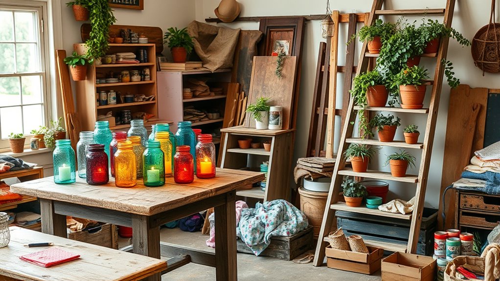 creative upcycling home decor