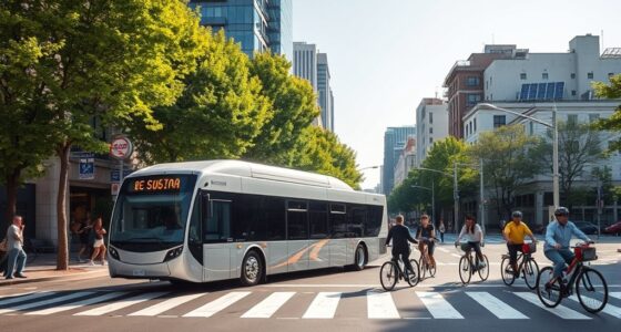 electric and public transit