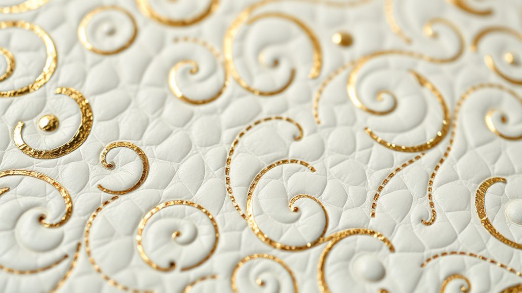 elegant embossed foil