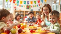 encouraging healthy preschool eating