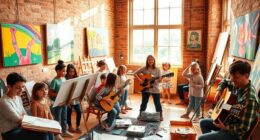 fostering artistic and musical creativity