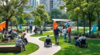 inclusive adaptable public spaces