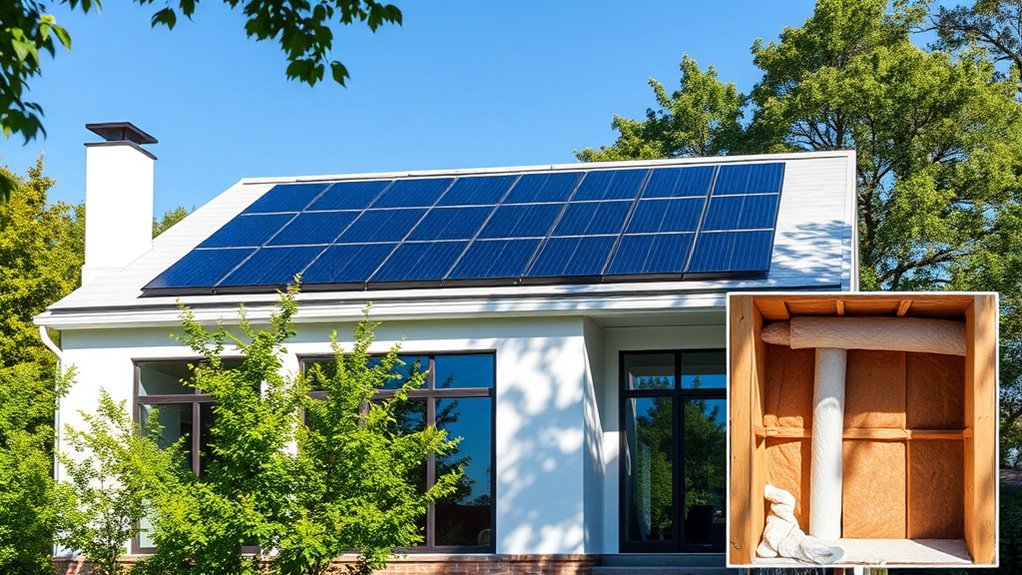 insulation and solar energy