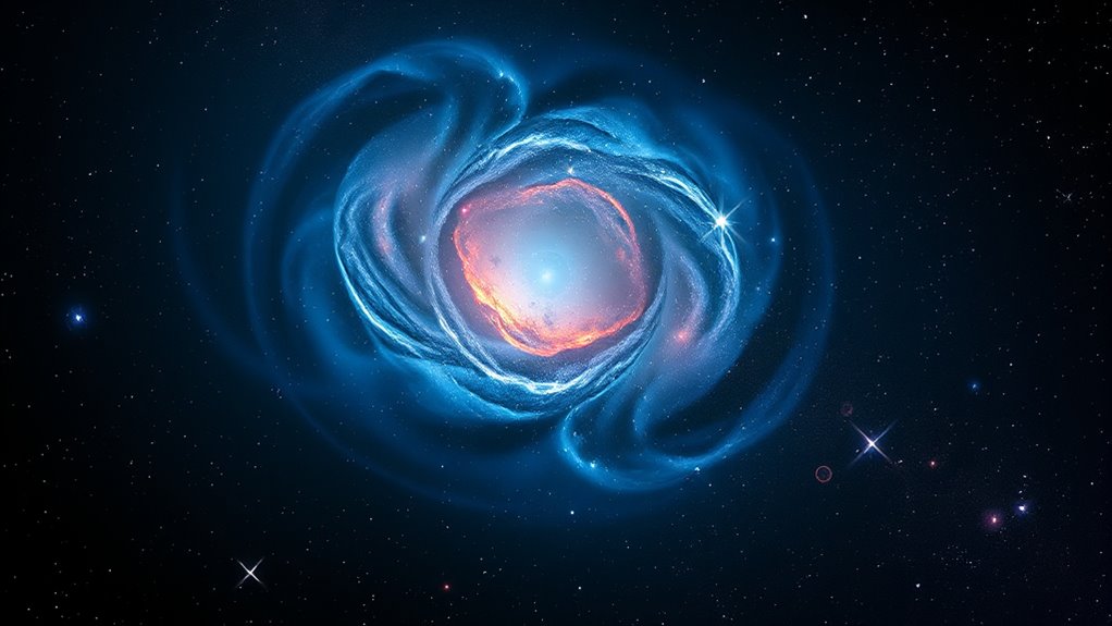 invisible forces shape cosmos