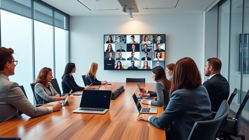 maintain professional conference conduct