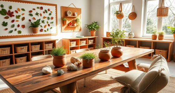 natural materials in classrooms