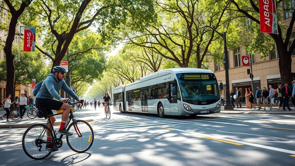 promote sustainable urban transportation