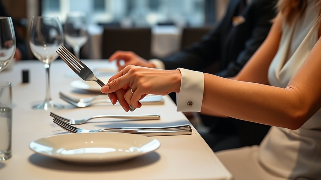 proper table manners etiquette