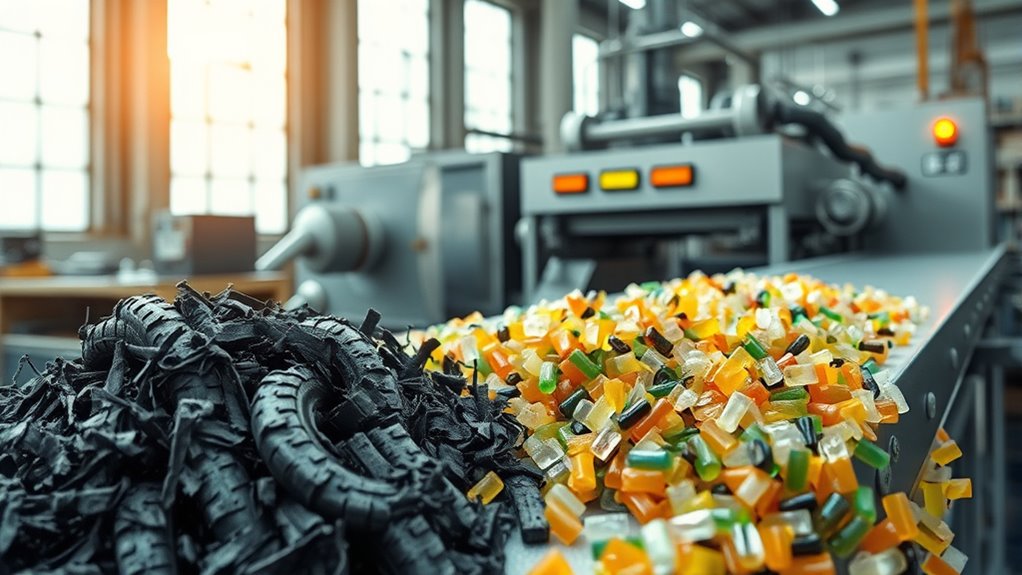 recycling tires into plastics