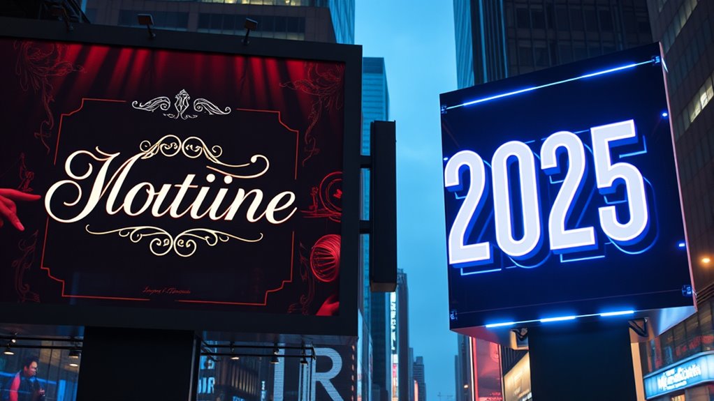 serif vs sans serif trends