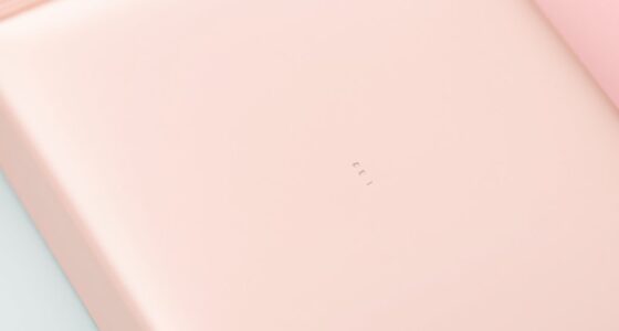 soft color minimalist typography