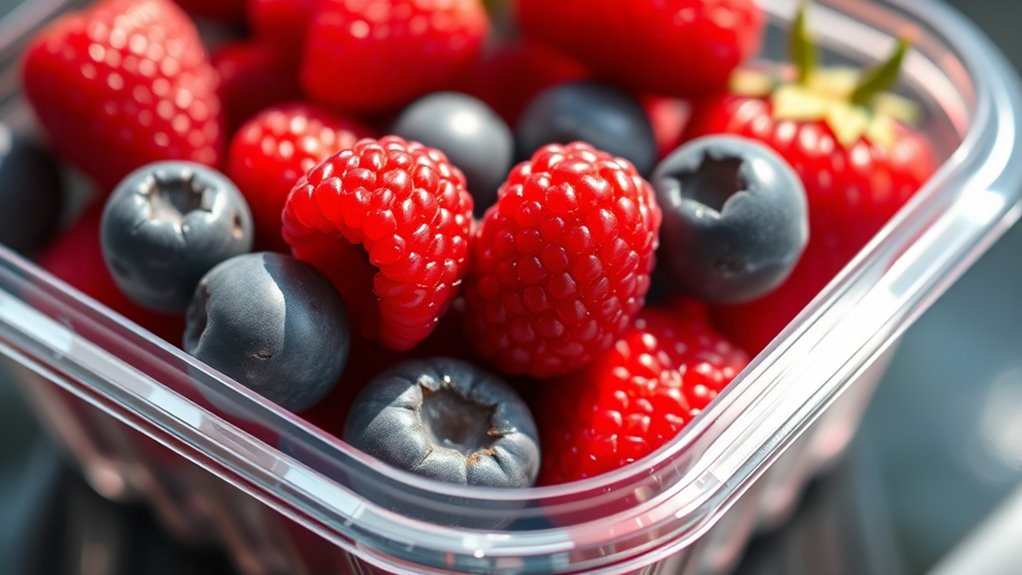 transparent eco friendly product showcase