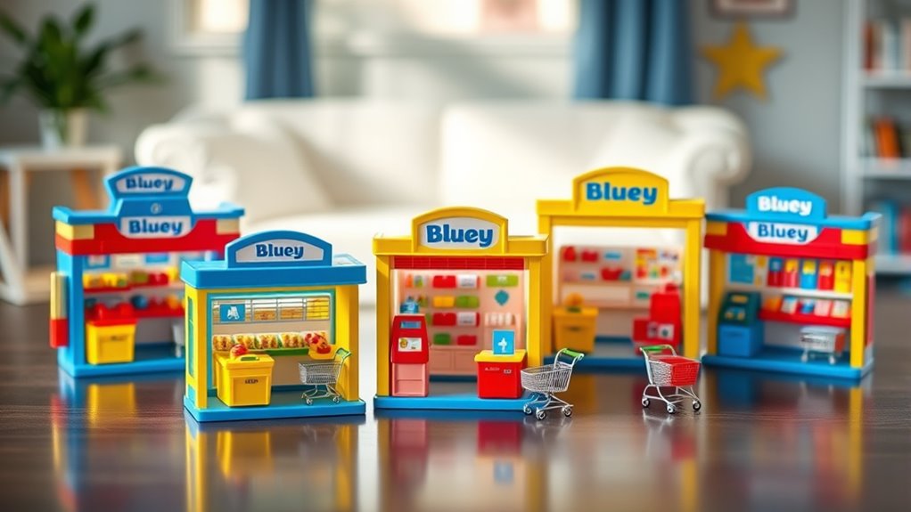 affordable bluey playsets