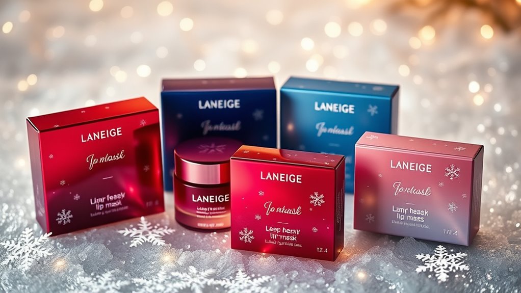 holiday lip mask sets