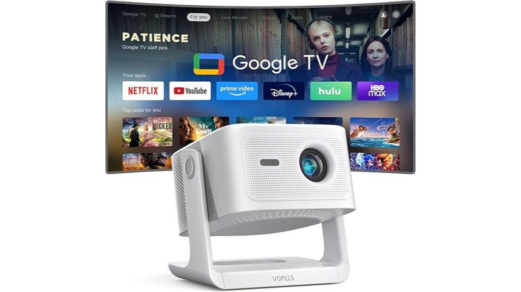licensed 4k google projector