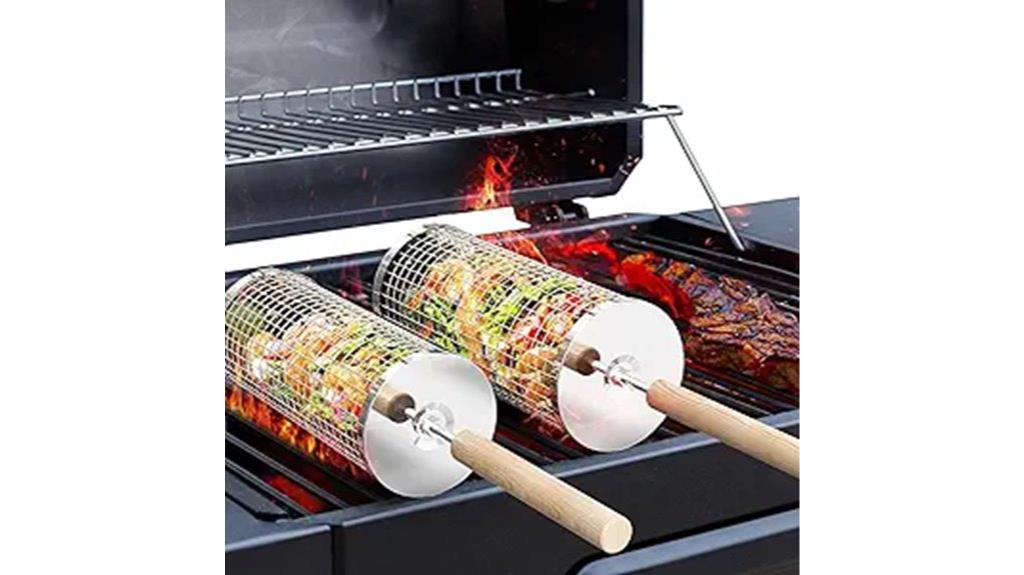 outdoor bbq grill basket