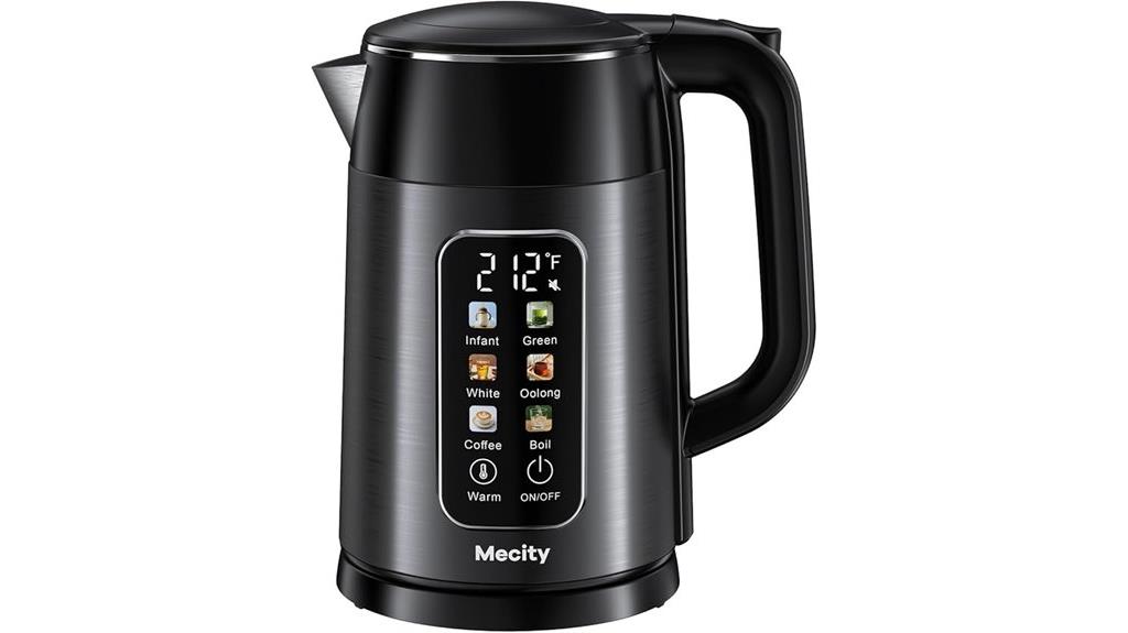 smart touch screen kettle