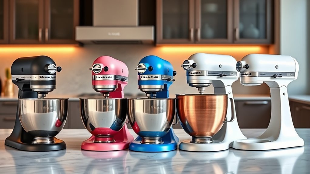 top colorful mixer choices