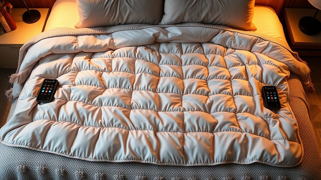 top king size electric blankets