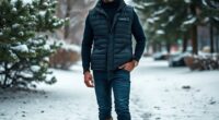 top men s heated winter vests