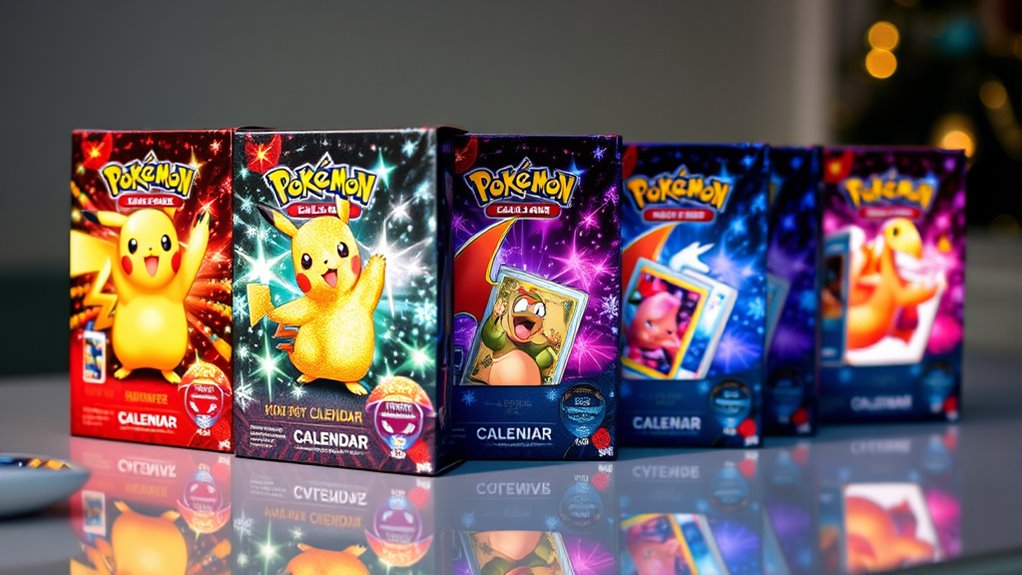 top pok mon tcg calendars