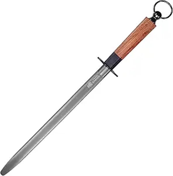 MITSUMOTO SAKARI 12-Inch Diamond Honing Steel