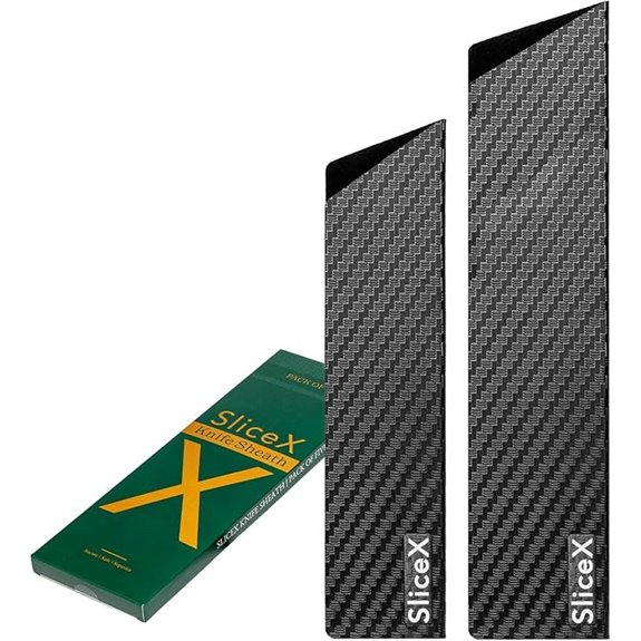 Kitchen Knife Sheaths 8-12 inch BPA-Free 2 Pack