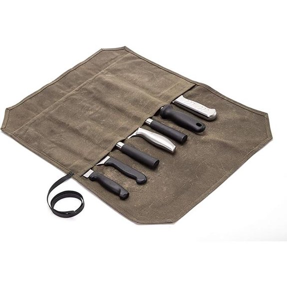 HERSENT Chef’s Knife Roll Case Multi-Purpose Travel Wrap
