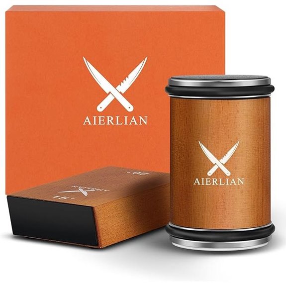 Knife Sharpener Kit with Diamond & Ceramic Blades