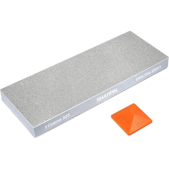 SHARPAL 168H Dual-Grit Diamond Whetstone with Guide