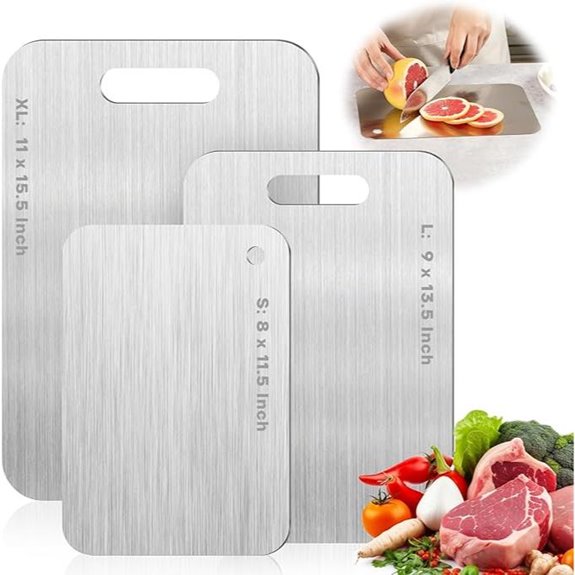 durable double sided cutting board
