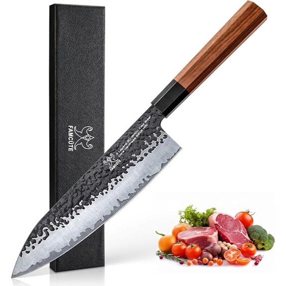 8 Inch Hand Forged Japanese Chef Knife