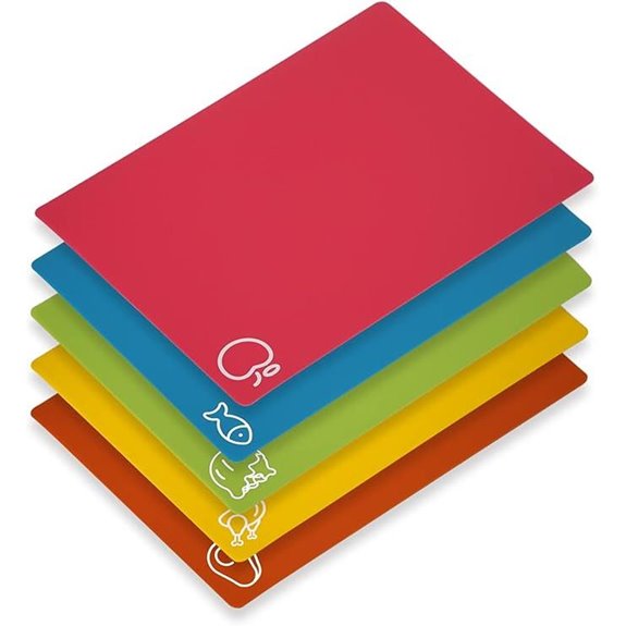 five flexible bpa free boards