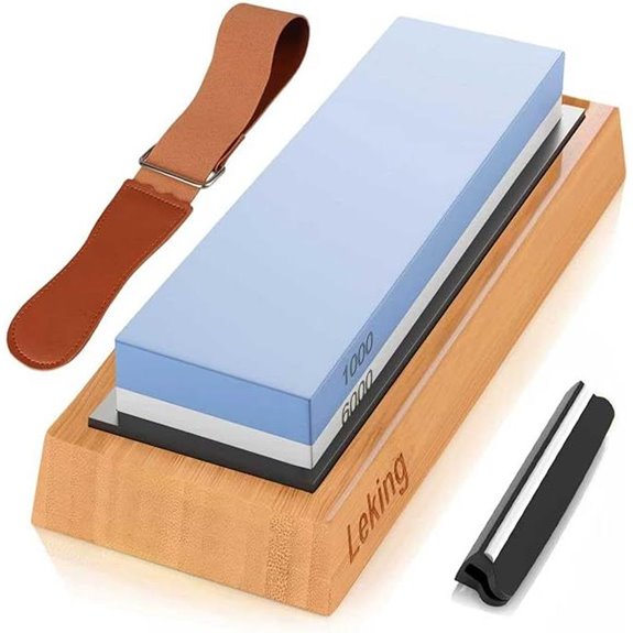 Leking Dual-Grit Knife Sharpening Kit with Accessories