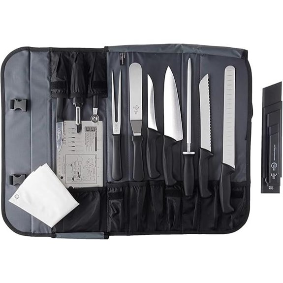Mercer Culinary Millennia 23-Piece Culinary Kit Black