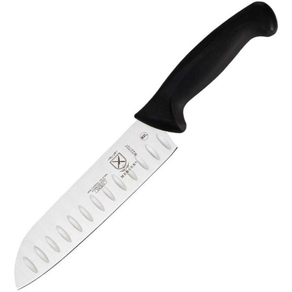 Mercer Millennia Santoku Knife with Black Handle