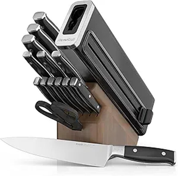 Ninja Foodi 15-Piece Knife Set with Sharpener